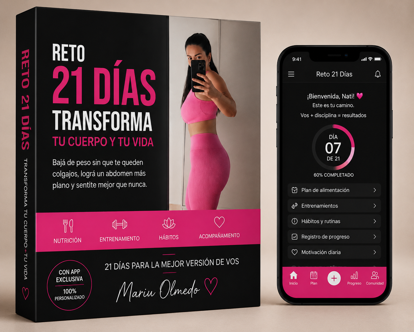 Plan Personalizado de 21 Días | Transformá tu Cuerpo y tu Mente